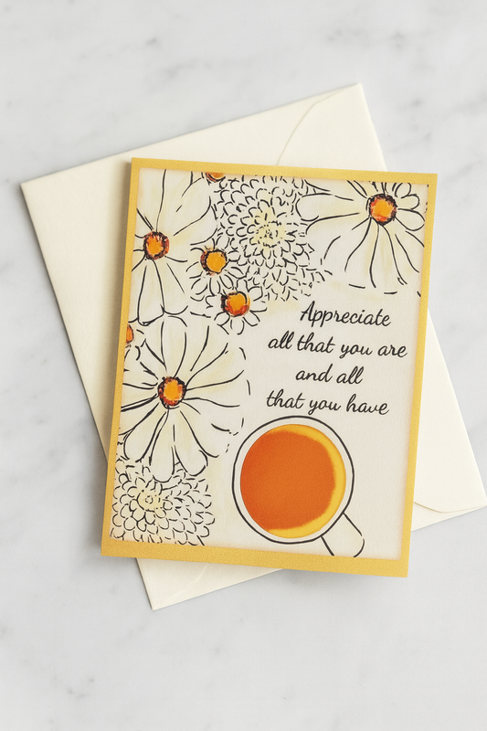 ✨ “Appreciate All That You Are” Inspirational Greeting Card